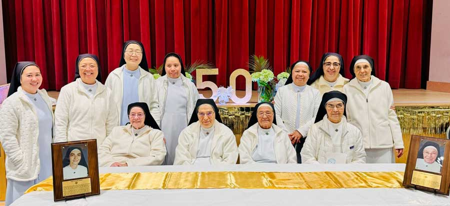 50° Anniversario di presenza delle Missionarie del Sacro Costato a St. Catherine of Siena - Parrocchia e Scuola - Burlingame USA